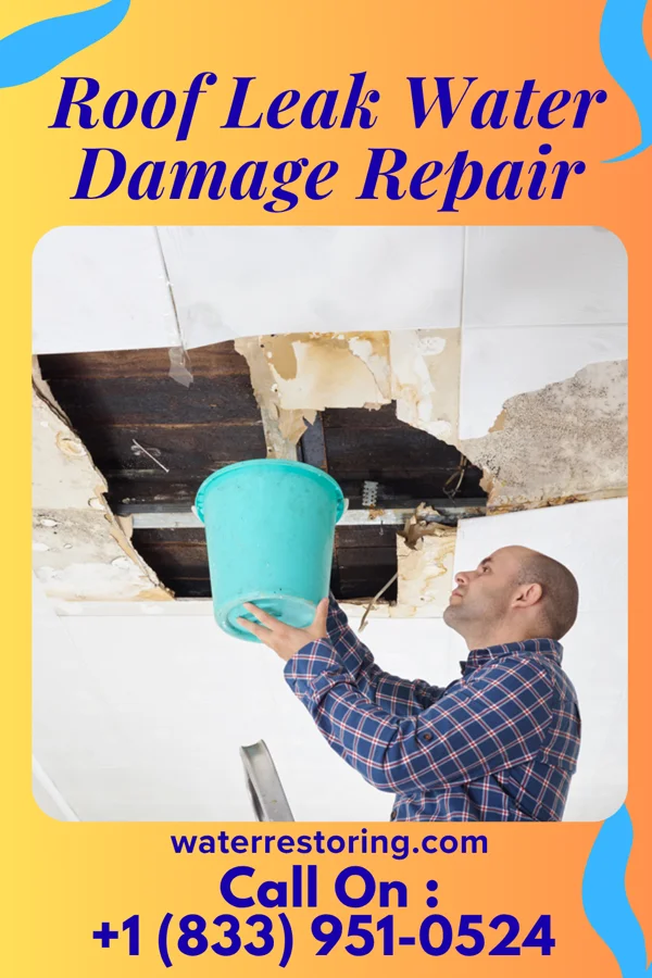 Roof Leak Water Damage Repair in North Fond du Lac, WI